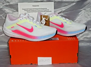 Nike Air Winflo 10 Blanco Hyper Pink Volt Mujeres Talla 11.5 Zapatos para Correr FZ3973-100 - Imagen 1 de 19