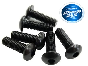 Juego de tornillos para volante NRG 6 piezas negro SWS-100BK - Imagen 1 de 3