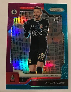 2019-20 PANINI PRIZM PREMIER LEAGUE:ANGUS GUNN,RC,NO 229,PRIZM. - Picture 1 of 2