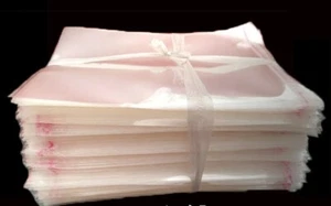 Clear Self Adhesive OPP Bags Cellophane Tape Peel Poly Seal Plastic 100PCS Bags - Picture 1 of 1