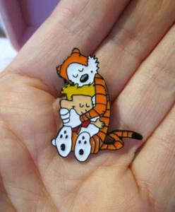 Calvin & Hobbes Pin - Hard Enamel - Picture 1 of 4