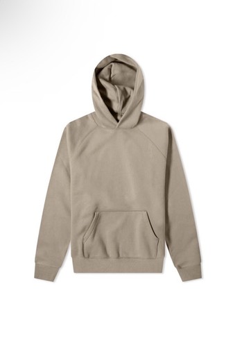 Felpa con cappuccio pull over Fear of God Essentials (SS21) muschio capra piccola nuova