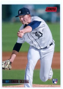 Topps Stadium Club 2021 - Tarik Skubal RC Red Foil Parallel #99 Detroit Tigers - Picture 1 of 2