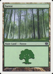 Magic MTG Tradingcard Ninth Edition 2005 Forest 350/350 - Imagen 1 de 1