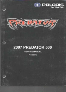 2007 Polaris Predator 500 Service Manual 9920782 - Picture 1 of 2