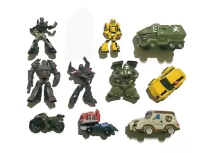 TRANSFORMERS ANIMATED SERIES ROBOTS BIP FIGURINES SET MINIATURES COLLECTIBLES - Picture 1 of 1