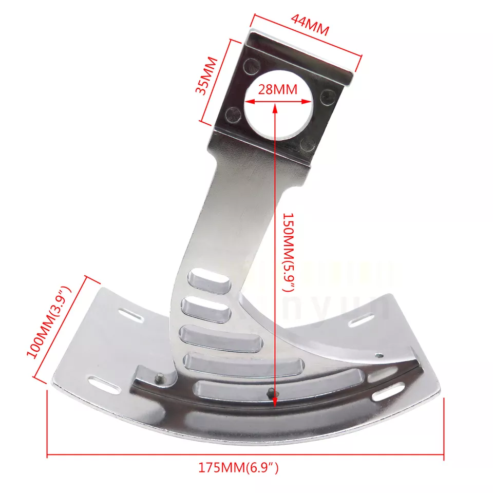 7"x4" Curved License Plate Bracket Silver For 1998-2002 Yamaha YZF-R1 YZF R6S Foto 1 de 4