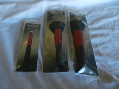 3 Revlon Brushes - Powder, Blush and Concealor brush - NEW - Image 1 of 2