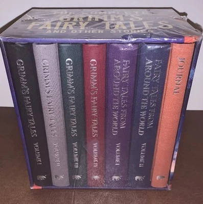 NEW-The Grimm's Fairy Tales Collection: 6 Book, Plus JOURAL Box SET Sealed - Image 1 of 3