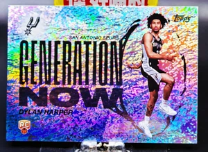 Dylan Harper 2025-26 Topps Basketball Silver Sparkle Generation Now RC #GN-2 - Picture 1 of 3