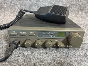 Cobra 41 Plus CB Radio Weather Radio with  Microphone Untested - Picture 1 of 8