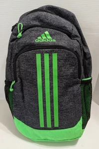 Adidas Rucksack große Stauraumkapazität RN90288 Sport Reise anthrazit/limettengrün - Bild 1 von 12