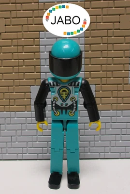 ( J 6 / 14  )   Lego Technic / Technik  Figur mit Helm - Bild 1 von 2