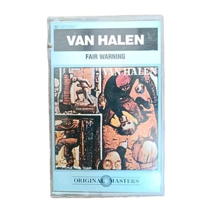 VAN HALEN - Fair Warning 1981 Warner Bros Orig Masters 612214 Cassette FREE POST - Picture 1 of 4