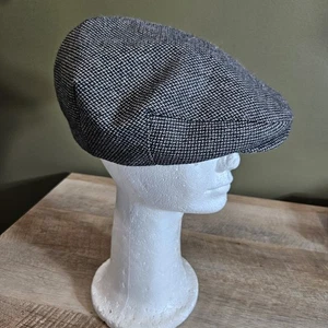 Gorra Brixton Hooligan espiga Newsboy Cabbie para hombre talla mediana 7 1/4 - Imagen 1 de 8