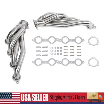 Cabezales de conversión intercambiables S10 para motores Chevy LS1 LS2 LS3 LS6 LS9 LS nuevos Foto 1 de 4