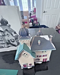 Dept 56 Alpine Village Danube Music Publisher 1996 Lighted House w/ Box - Picture 1 of 4