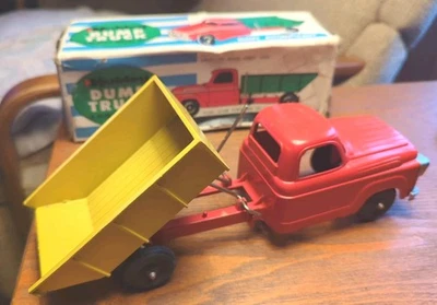 Camión de volteo Hubley 470-58 Ford de colección de finales de 1950? En caja estado casi como nuevo Foto 1 de 4