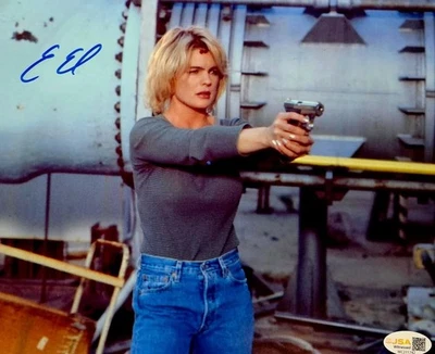 Фотография с автографом Эрики Елениак с сертификатом подлинности JSA Baywatch Playboy ET МЕТАЛЛИК - Изображение 1 из 4