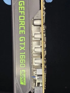 NVIDIA GTX 1660 Super 6GB GDDR6 Graphics Card – Tested – Cleaned – Works - Picture 1 of 10