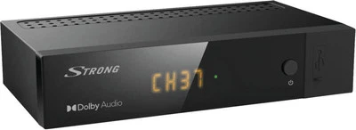 Strong SRT 8216 Digitaler DVB-T2 Receiver HEVC-Technologie ANT IN TV SCART HDMI - Bild 1 von 3