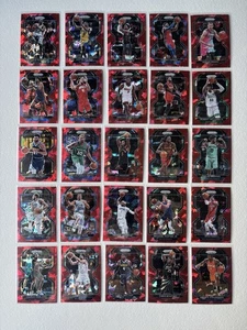 2021-22 NBA Prizm Red Cracked Ice Prizm LOT(25) - Bild 1 von 5