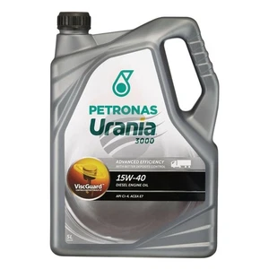 PETRONAS 5 Ltr 15W-40 URANIA 3000 CI-4 DIESEL ENGINE OIL BOTTLE 71599M12MY - Picture 1 of 1