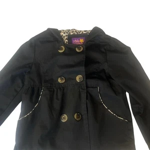 Pink Platinum Girls Black Jacket - Picture 1 of 6