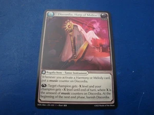 Grand Archive Discordia, Harp of Malice DOA Alter EN-032 SR NM/M - Bild 1 von 2