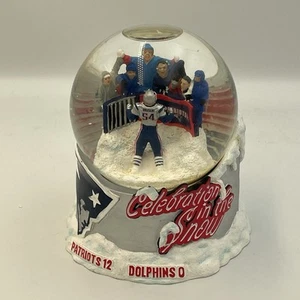 Tedy Bruschi New England Patriots Snow Globe Legends Of The Field Celebration - Picture 1 of 11