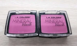 L.A. COLORS Mineral Blush "Pink Du Jour" CMB868 Lot Of 2 New Sealed Cruelty Free - Picture 1 of 4