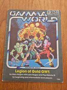 Legion of Gold (Gamma World RPG Modul GW1) 7503 Gary Gygax TSR 1981 - Bild 1 von 5