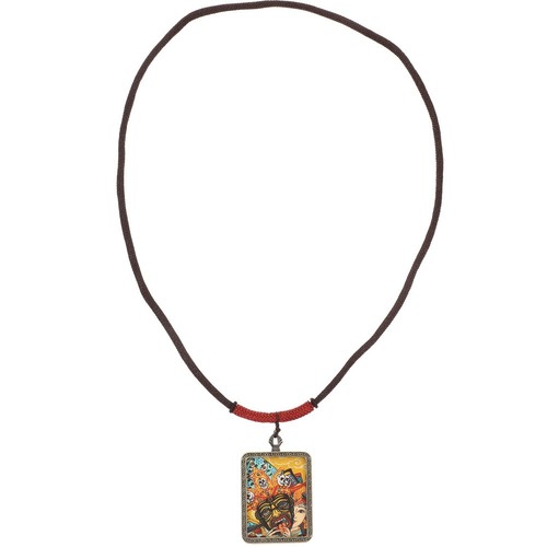 VETEMENTS Thangka Scatola Ciondolo Uomo Ragazza Gioielli Collana Moda Collane per Donna