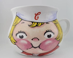 Campbells Soup Mug Bowl oversized 24 fl oz  by Houston Harvest 1998 VTG Ex Cond - Picture 1 of 8