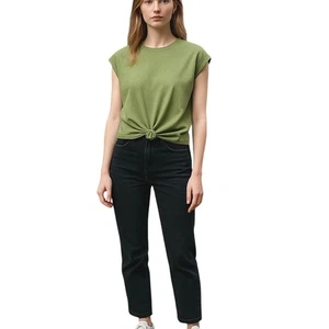 Catherine Malandrino Green Knit Tie Front Sleeveless Top Sweater XS-Preppy Y2K - Picture 1 of 10