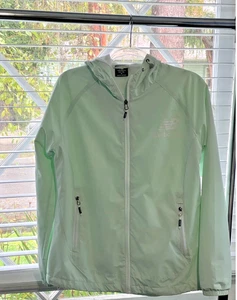 New Balance Lightweight Windbreaker Damen Jacke Medium Green Mint Seafoam - Bild 1 von 2
