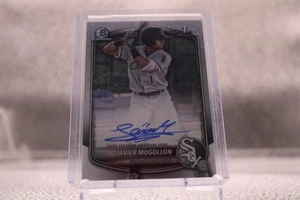 2025 Bowman Javier Mogollon Chrome Auto 1. Prospekt #CPA-JMO White Sox - Bild 1 von 2