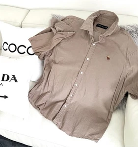 Abercrombie&Fitch🤎A&F Cordhemd Hemd Herren Hemdbluse Beige XXL Neu!! - Bild 1 von 5
