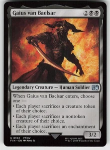 Gaius van Baelsar U FINAL FANTASY 102 MTG - Picture 1 of 2