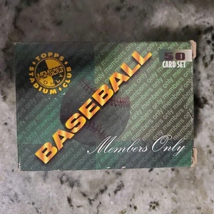 1995 Topps Stadium Club Members Only Baseball 50 Card Set Canseco Bonds Ripken - Picture 1 of 6