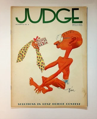Judge Magazine #2617 VG 1931 - Image 1 of 2