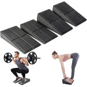Calf Stretcher Slant Board - 4 Pcs Incline Board for Calf Stretching, Adjusta... - Picture 1 of 6