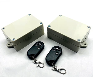 MSD 12V DC 30A 315mhz 2 motor switches and 2 remote controls RM800-2 - Picture 1 of 4