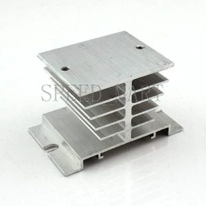Alloy Aluminum Heat Sink Cooling Socket For Solid State Relay Timer SSR - Picture 1 of 3