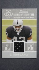2007 Bowman Fabric of the Future #FF-MB Michael Bush  MEM