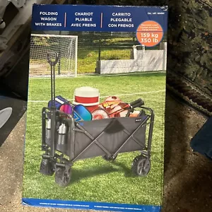 Mac Sports XL Folding Wagon with Brakes Maximum Load 350 lb #1654593 - Picture 1 of 2