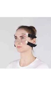 Qiancheng Black Transparent Padding Nose Guard Face Shield For Broken Nose - Picture 1 of 5