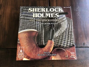 2016 Sherlock Holmes Mystery Jigsaw Puzzle 1000 Pieces, Sealed NIB W/booklet - Picture 1 of 2
