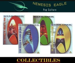 PAQUETE DE 4 DVDS PELÍCULAS STAR TREK EDICIÓN COLECCIONISTA 2 DISCOS ESPECIALES - Imagen 1 de 7