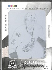 2010-11 Upper Deck The Cup Black Printing Plate #ICE-84 Jared Cowen No 1 of 1